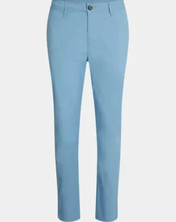 Pantalon en Coton Bio Pulight chino light bleu moyen-Galeries Lafayette New
