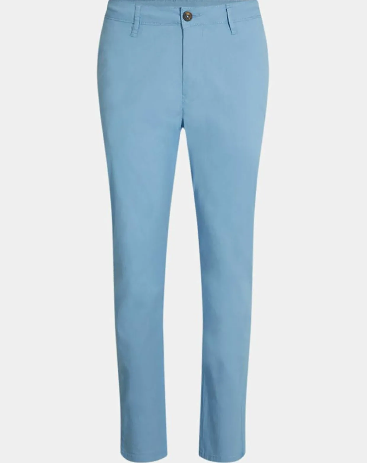 Pantalon en Coton Bio Pulight chino light bleu moyen-Galeries Lafayette New