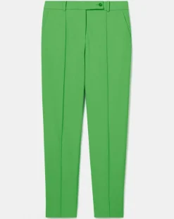 Femme Tara Jarmon Pantalons^Pantalon en Laine froide mélangée vert
