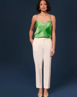 Femme Tara Jarmon Pantalons^Pantalon en Laine froide mélangée ecru