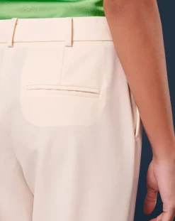 Femme Tara Jarmon Pantalons^Pantalon en Laine froide mélangée ecru