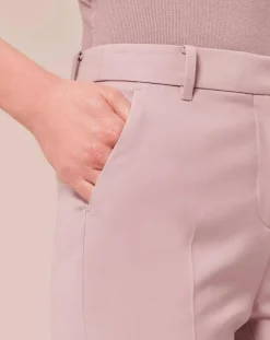Femme Tara Jarmon Pantalons^Pantalon en Laine froide mélangée parme