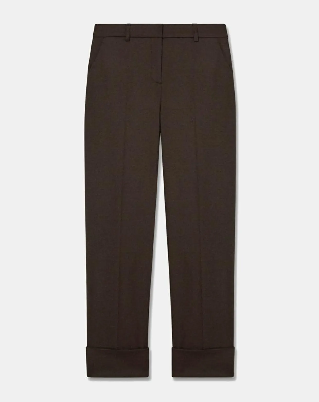 Femme Tara Jarmon Pantalons^Pantalon en Laine mélangée Philippa chocolat