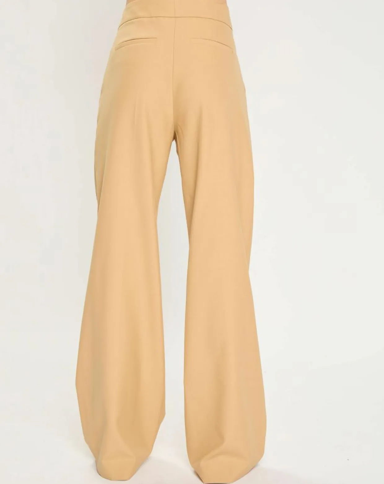 Femme Zapa Pantalons^Pantalon en Laine mélangée Pervenche noisette