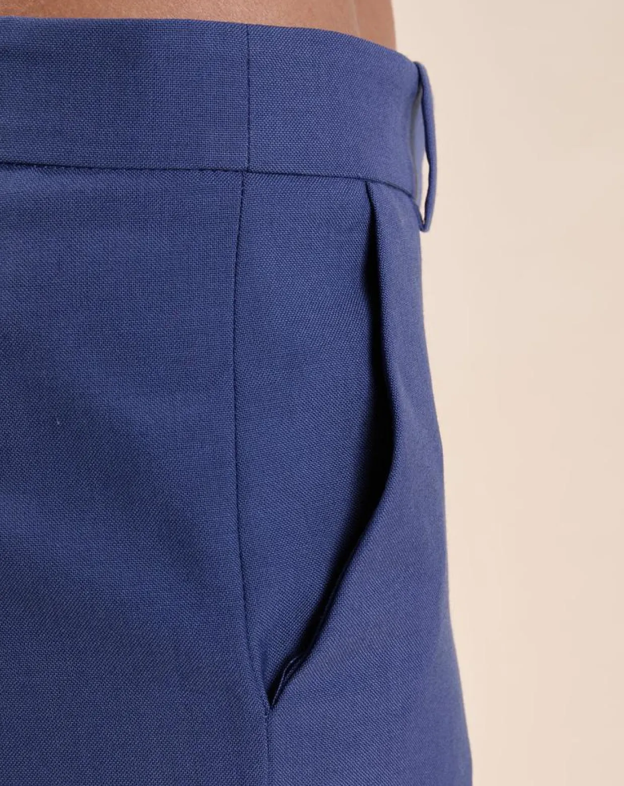 Femme Tara Jarmon Pantalons^Pantalon en Laine mélangée Philippa bleu