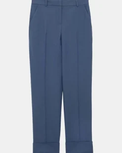 Femme Tara Jarmon Pantalons^Pantalon en Laine mélangée Philippa bleu