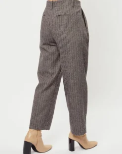 Pantalon en Laine mélangée Emy gris-See u Soon Hot