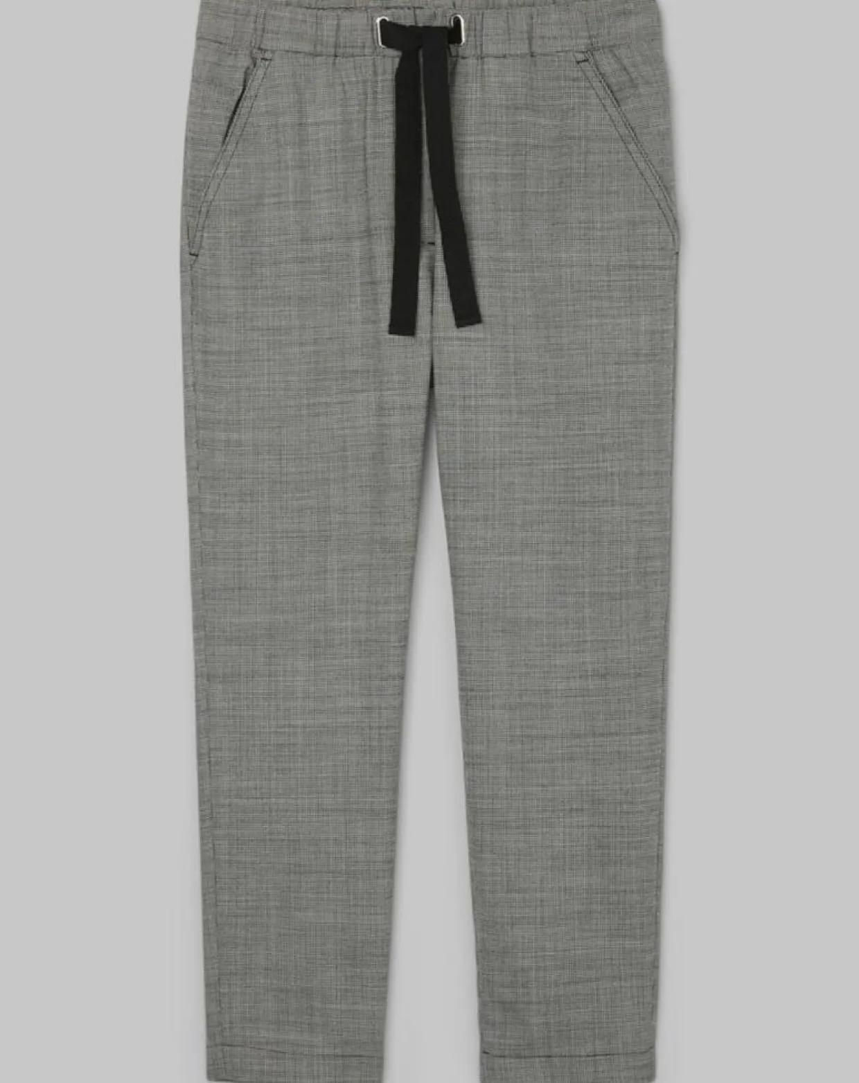 Femme Marc O'Polo Pantalons^Pantalon en Laine mélangée Tapered Rygge gris
