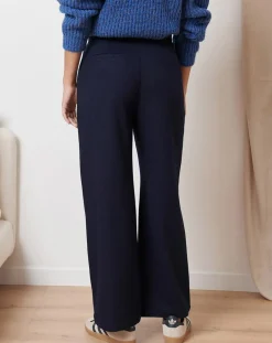 Femme Garance Paris Pantalons^Pantalon en Laine mélangée Toby marine