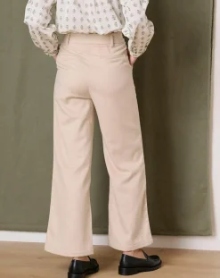 Femme Garance Paris Pantalons^Pantalon en Laine mélangée Toby beige
