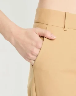Femme Zapa Pantalons^Pantalon en Laine mélangée Paul noisette
