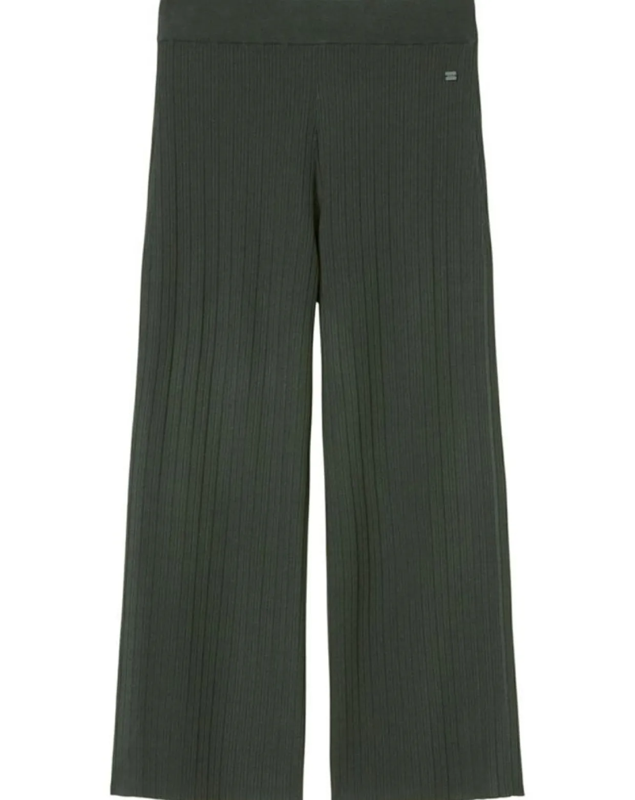 Femme Marc O'Polo Pantalons^Pantalon en Maille Milano vert foncé