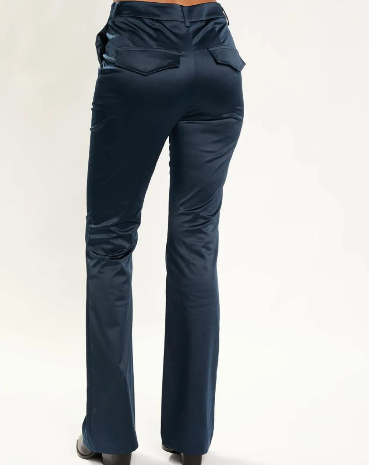Femme Lauren Vidal Pantalons^Pantalon en Satin Moon nuit