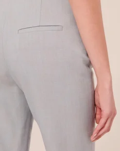 Femme Tara Jarmon Pantalons^Pantalon en tissu flammé bleu