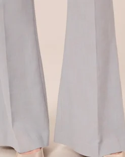 Femme Tara Jarmon Pantalons^Pantalon en tissu flammé bleu
