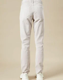Pantalon en Velours côtelé Pencil rosewood-Hartford Best