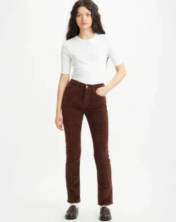 Femme Levi's® Pantalons^Pantalon en Velours côtelé 724 High Rise marron