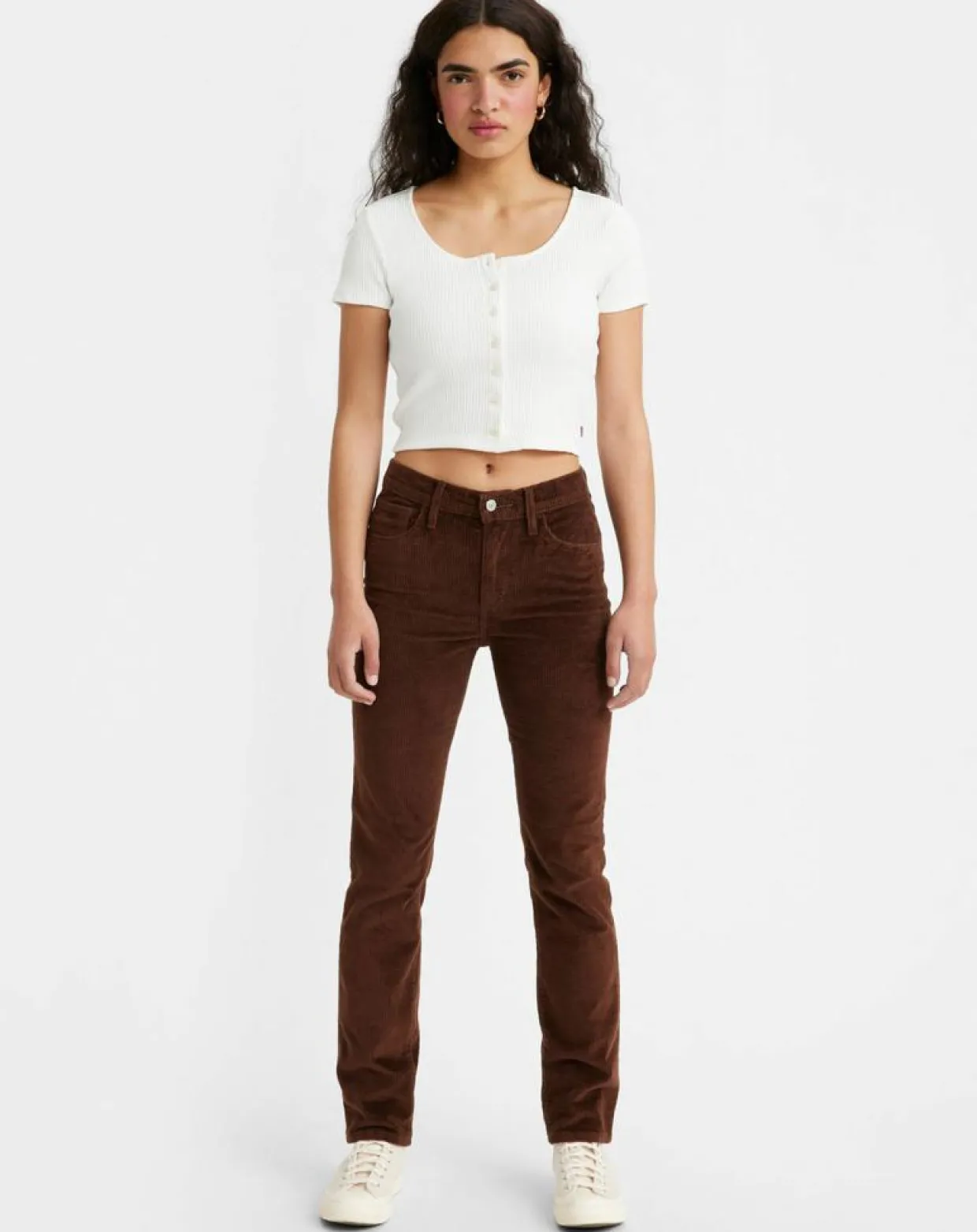 Femme Levi's® Pantalons^Pantalon en Velours côtelé 724 High Rise marron