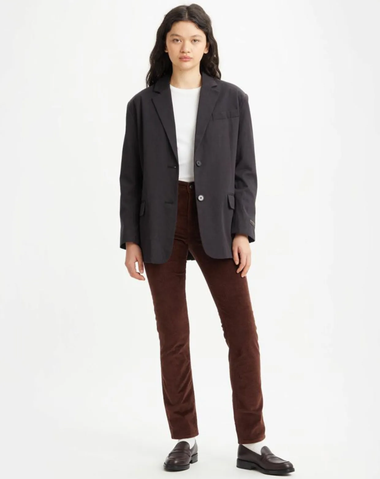 Femme Levi's® Pantalons^Pantalon en Velours côtelé 724 High Rise marron