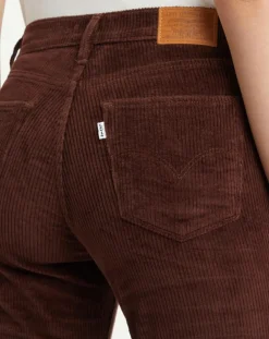 Femme Levi's® Pantalons^Pantalon en Velours côtelé 724 High Rise marron