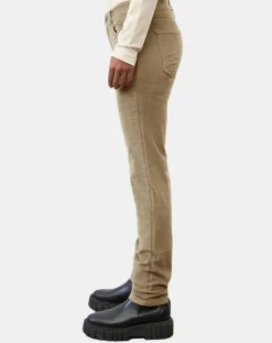 Femme Marc O'Polo Pantalons^Pantalon en Velours côtelé Lulea beige