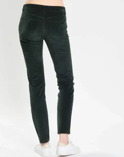 Pantalon en Velours côtelé Lulea vert foncé-Marc O'Polo Sale