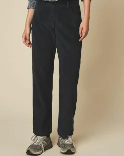 Pantalon en Velours côtelé 7/8ème Punch granit-Hartford