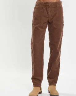 Homme Marc O'Polo Pantalons^Pantalon en Velours côtelé Osby stretch marron