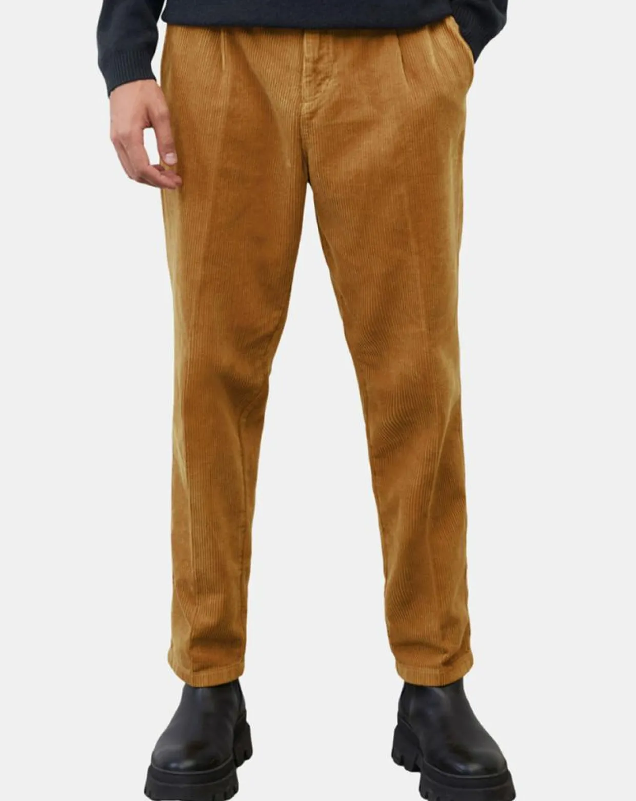 Homme Marc O'Polo Pantalons^Pantalon en Velours côtelé 100% Coton Bio Belsbo Pleats brique