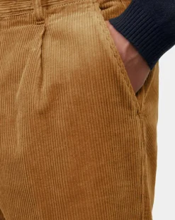 Homme Marc O'Polo Pantalons^Pantalon en Velours côtelé 100% Coton Bio Belsbo Pleats brique