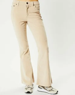 Femme BDG by Urban Outfitters Pantalons^Pantalon en Velours côtelé Mid Rise Flare beige
