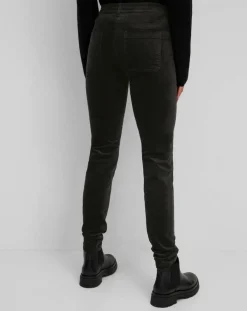 Femme Marc O'Polo Pantalons^Pantalon en Velours de coton bio Slim Mavas noir