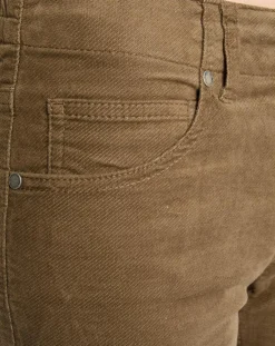 Femme Marc O'Polo Pantalons^Pantalon en Velours de coton bio Slim Mavas marron