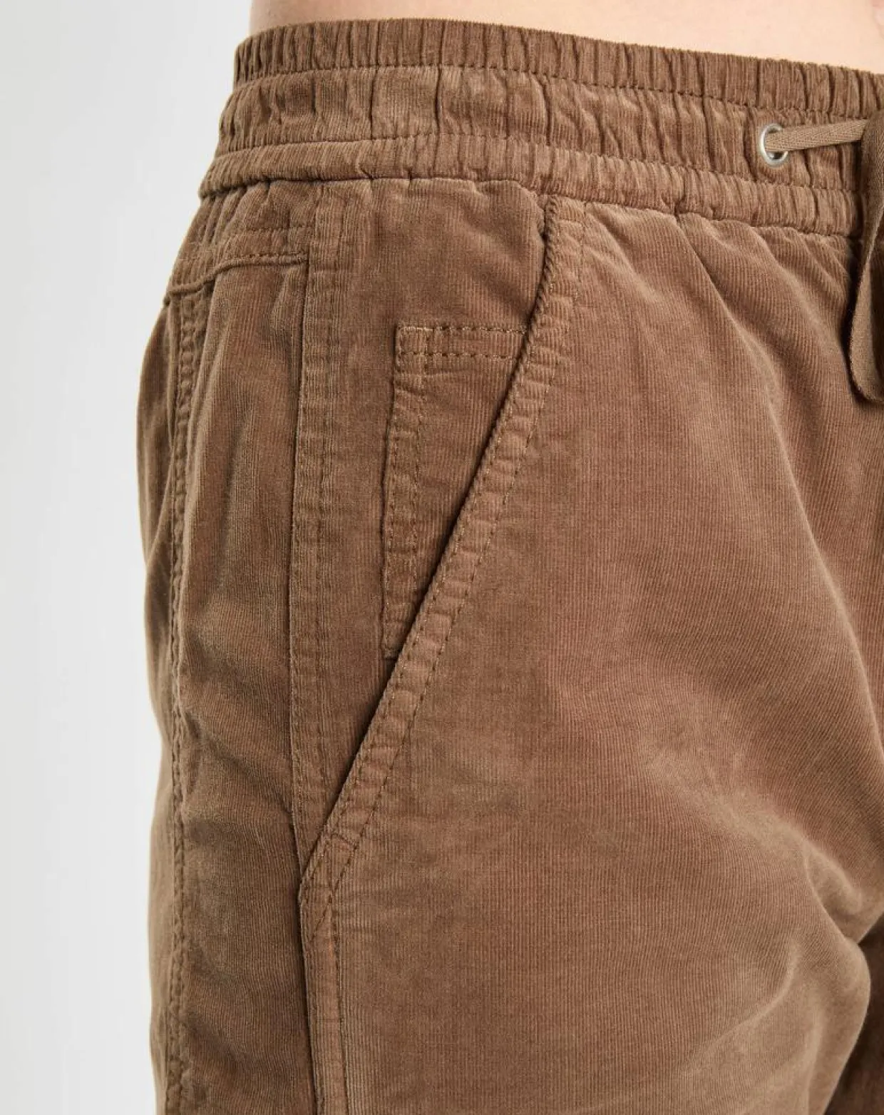 Femme Marc O'Polo Pantalons^Pantalon en Velours de coton Milleraies kaki