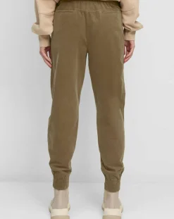 Femme Marc O'Polo Pantalons^Pantalon en Velours de coton Milleraies kaki
