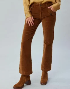 Pantalon en Velours Elsa cigare-Lauren Vidal Sale