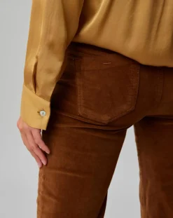 Pantalon en Velours Elsa cigare-Lauren Vidal Sale