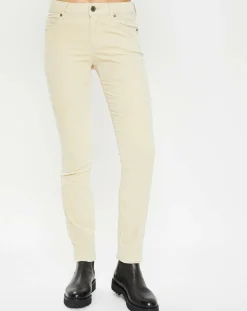 Pantalon en Velours lisse Alby beige-Marc O'Polo Outlet