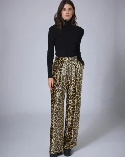 Femme Manoush Pantalons^Pantalon en Velours Panther unique