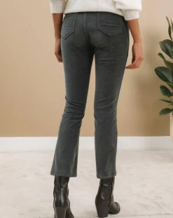 Pantalon en Velours Pants bitume-Lauren Vidal Clearance