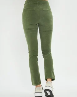 Femme Lauren Vidal Pantalons^Pantalon en Velours Pants vert
