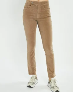 Pantalon en Velours Pants seigle-Lauren Vidal Sale