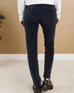 Femme Lauren Vidal Pantalons^Pantalon en Velours Pants nuit