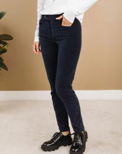 Femme Lauren Vidal Pantalons^Pantalon en Velours Pants nuit