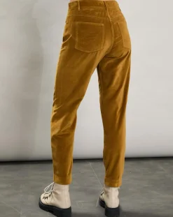 Femme Hartford Pantalons^Pantalon en Velours Pepite tabac