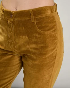 Femme Hartford Pantalons^Pantalon en Velours Pepite tabac