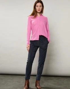 Pantalon en Velours Pepite minuit-Hartford Best