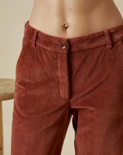 Femme Hartford Pantalons^Pantalon en Velours Perfect cacao