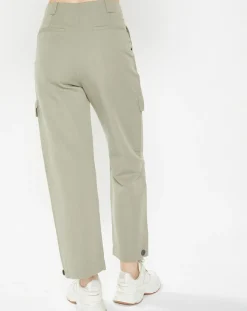 Pantalon Eprise kaki clair-Galeries Lafayette