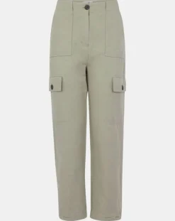 Pantalon Eprise kaki clair-Galeries Lafayette